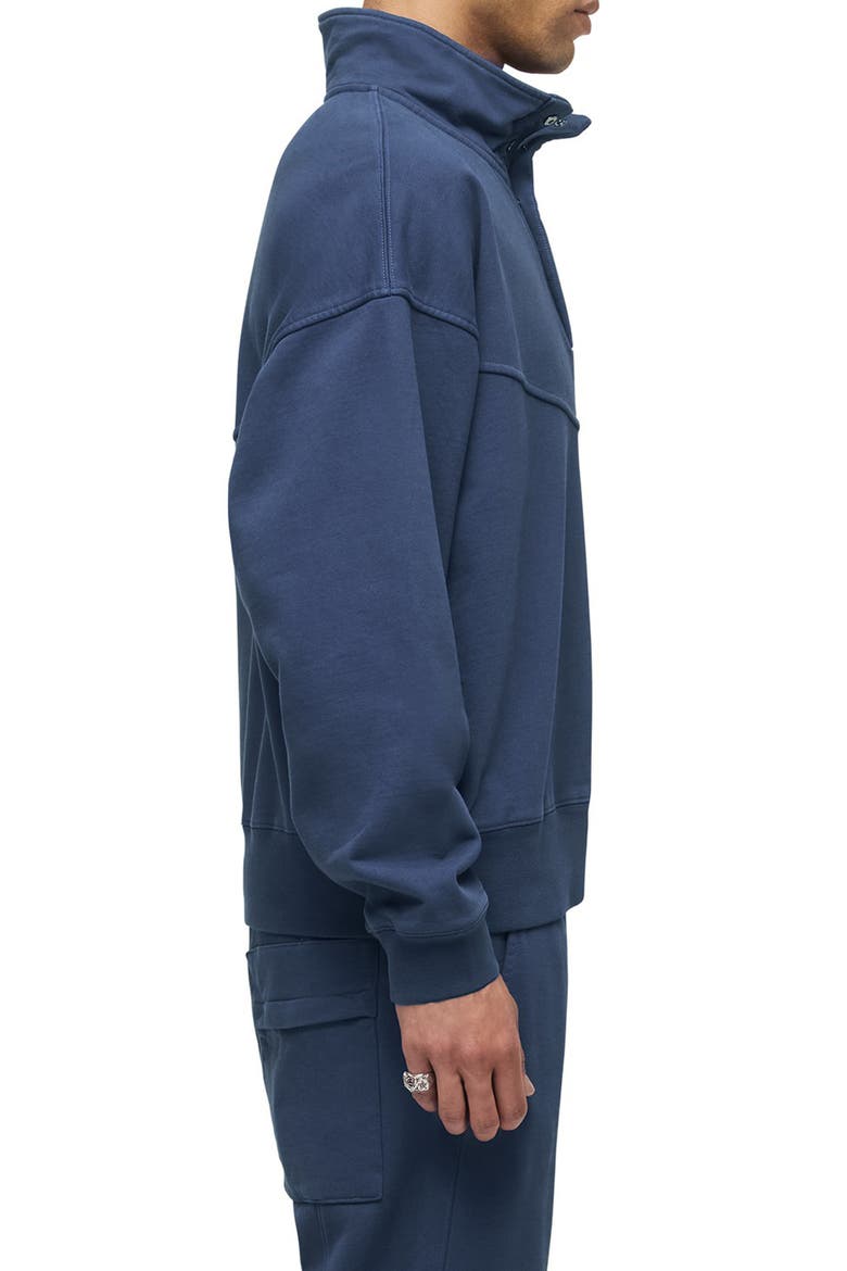 Passion Quarter-Snap Top, Alternate, color, AZUL