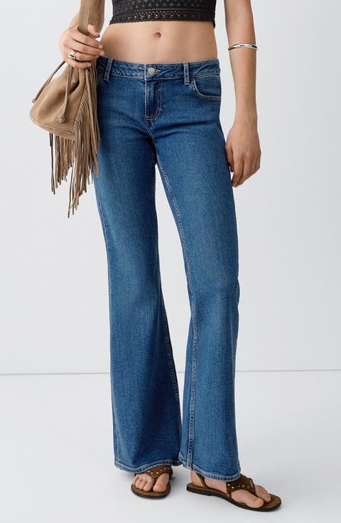 Low Waist Flare Jeans
