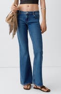 MANGO TEEN Low Waist Flare Jeans