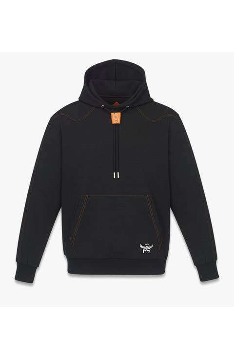Logo Stitch Ponte Hoodie