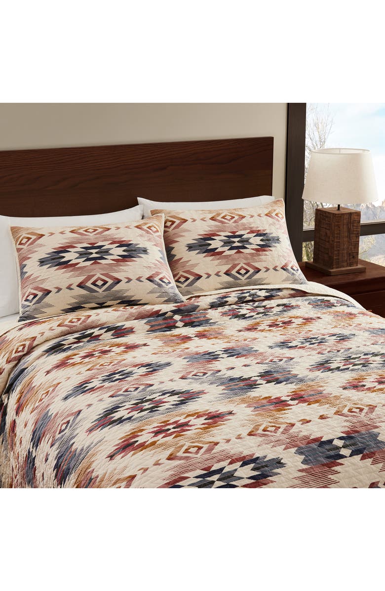 Pendleton Wyeth Fall Quilt & Shams Set, Alternate, color, Fog