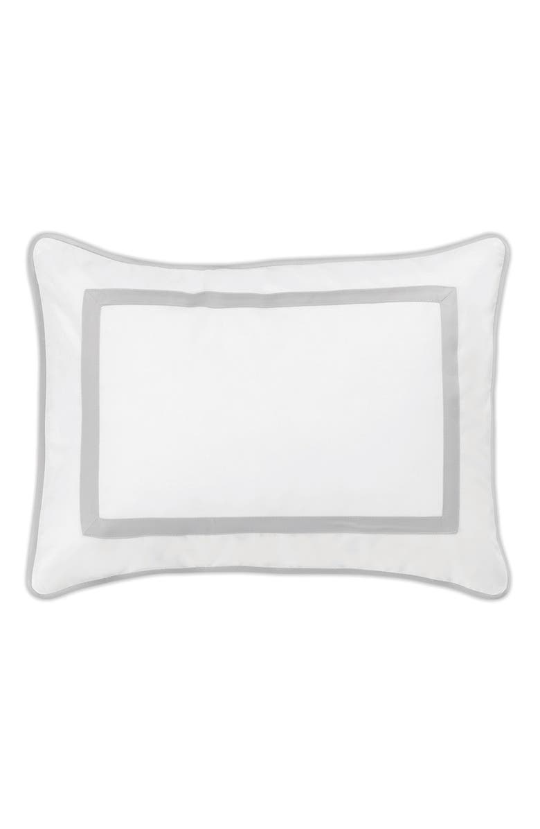 Matouk Louise Boudoir Sham, Main, color, Silver