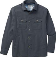 Fair Harbor Montauk Stretch Cotton Twill Shirt Jacket