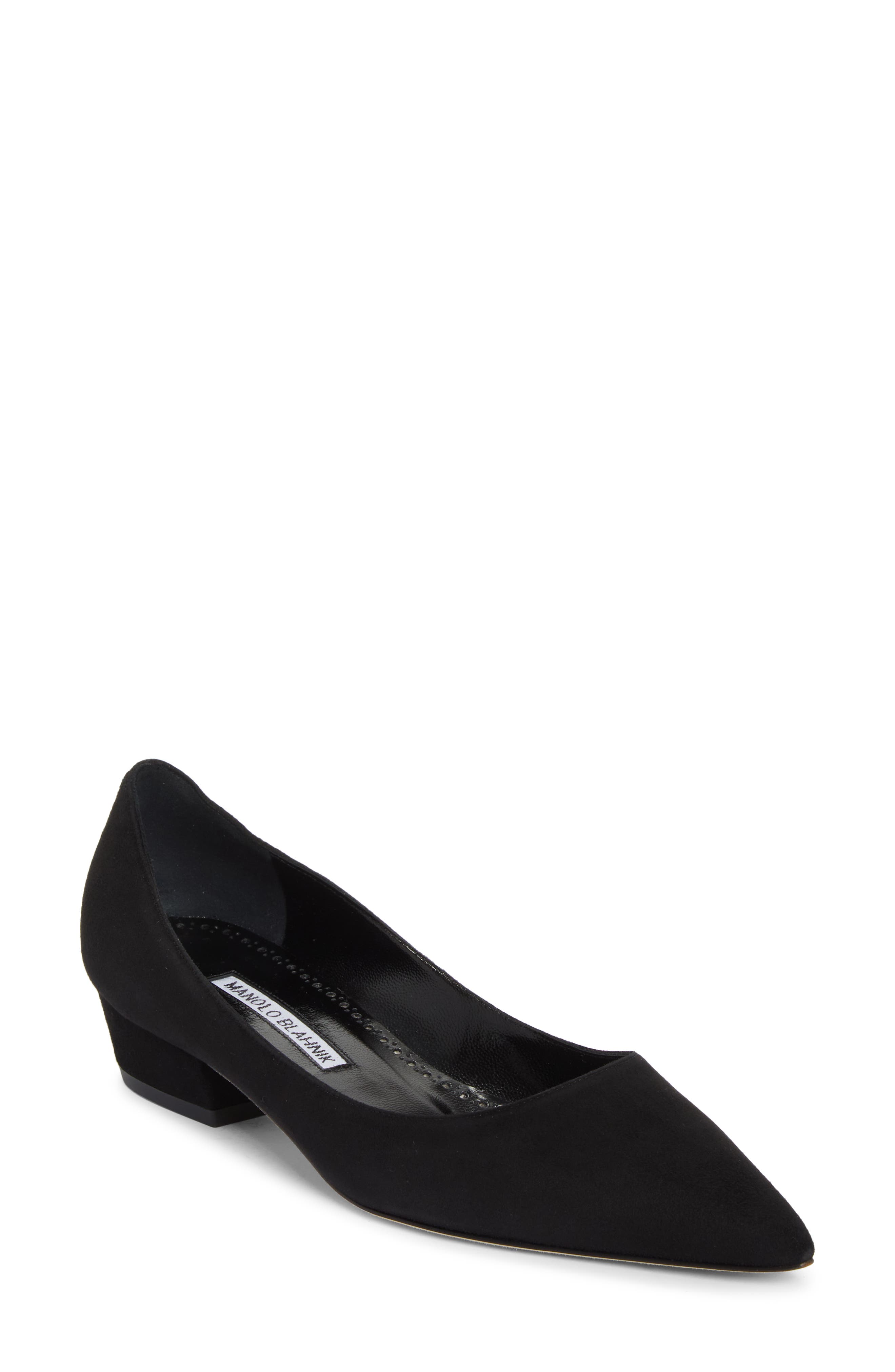 Manolo Blahnik Lista Pointed Toe Pump (Women) | Nordstrom