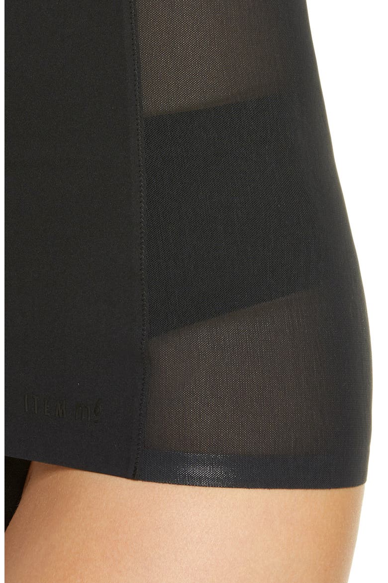 Open Bust Tank Top, Alternate, color, BLACK