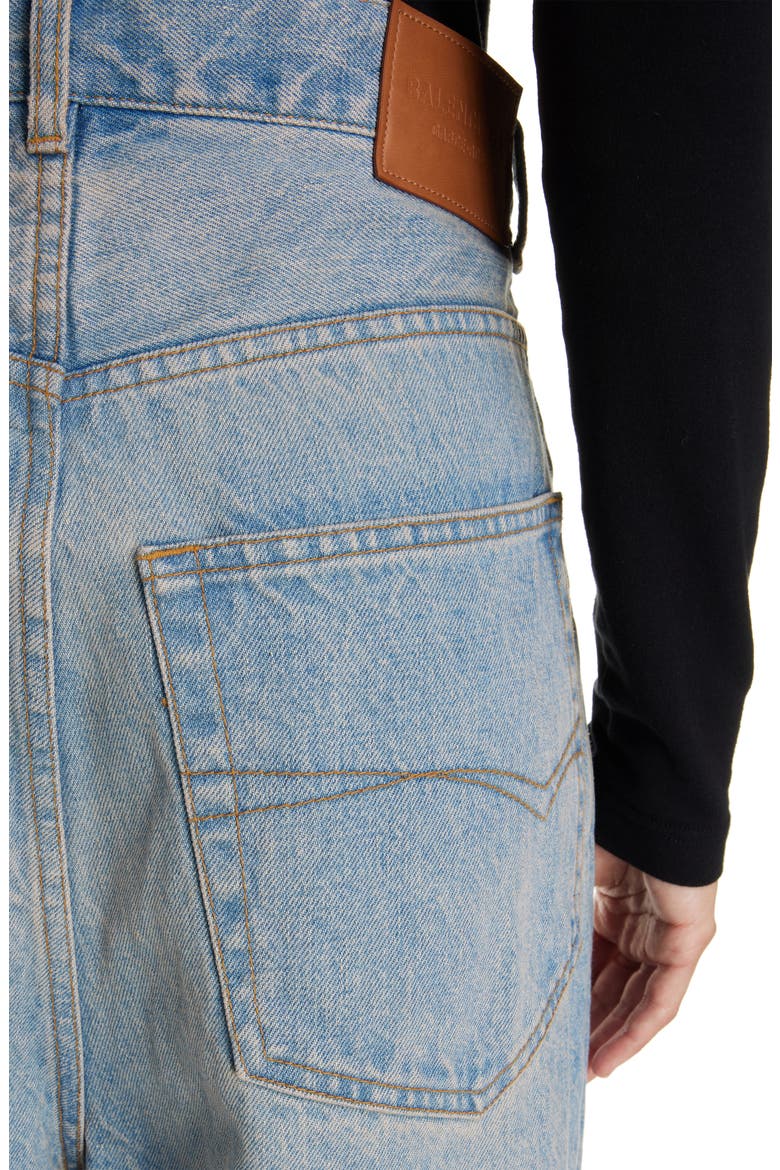 Baggy Straight Leg Jeans, Alternate, color, LIGHT INDIGO/ MADDER