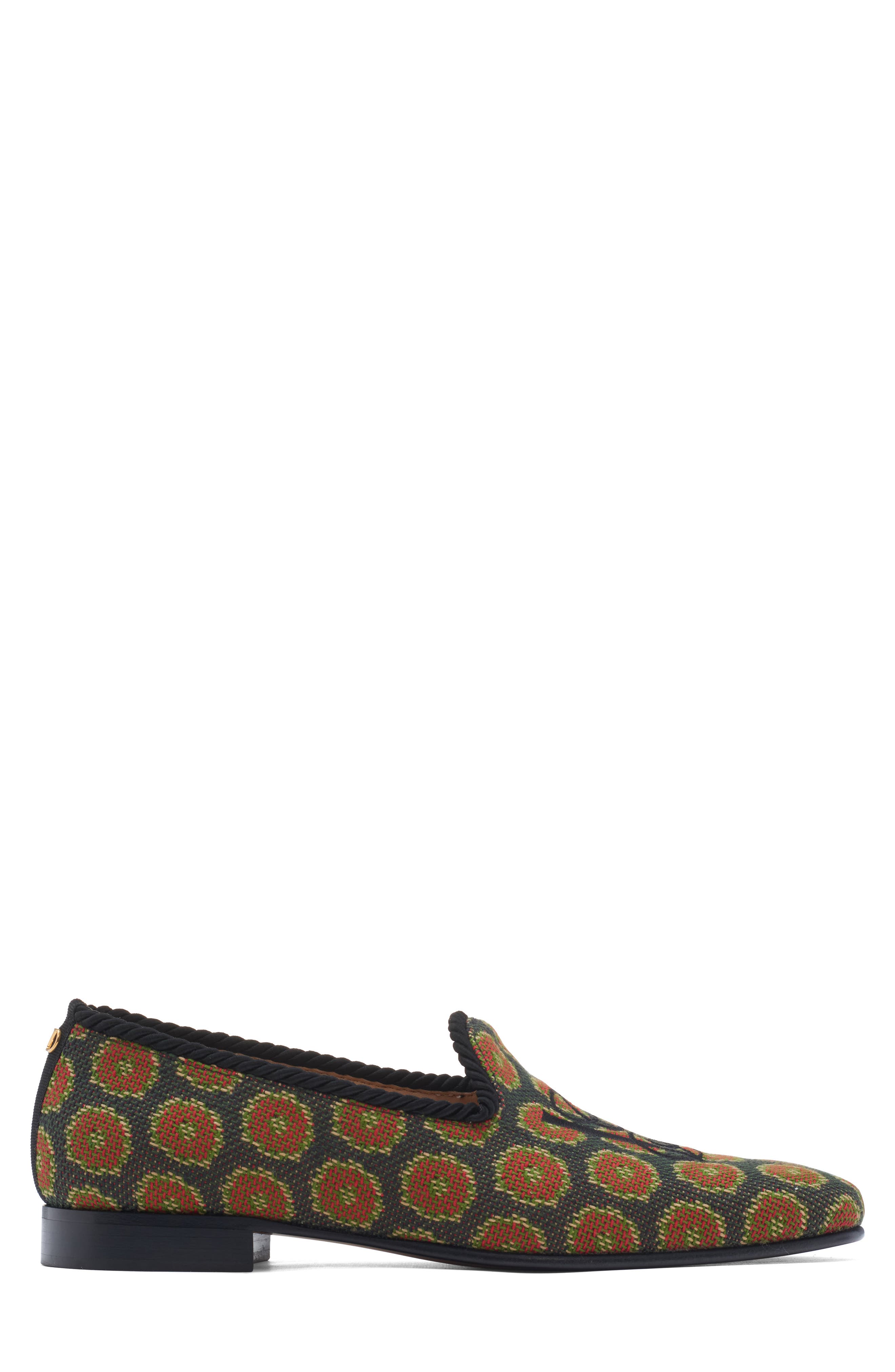 Valentino Garavani Les Alcôvettes Loafer, Alternate, color, Black Multi