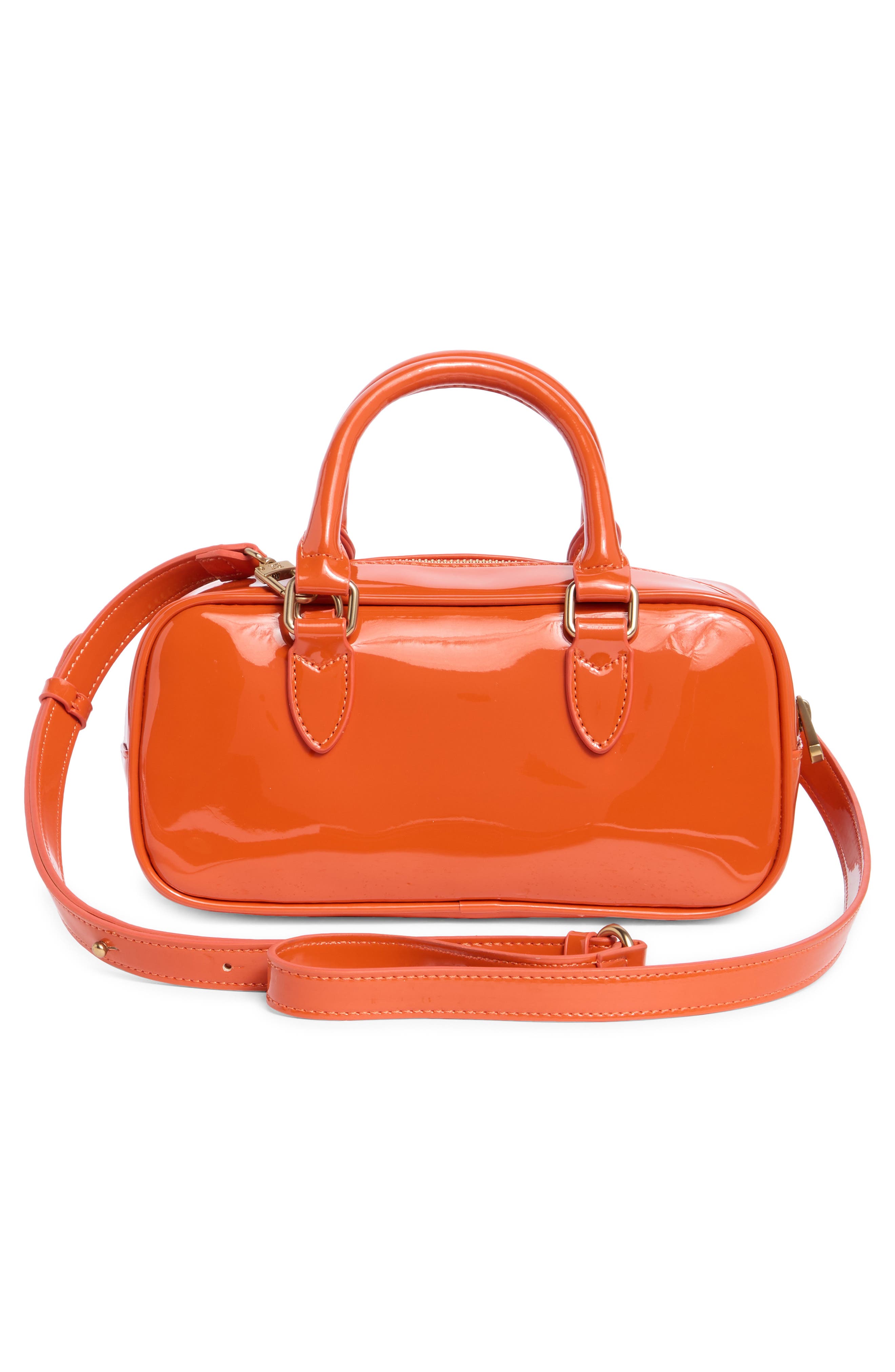 Sam Edelman Elcie Mini Crossbody Bag, Alternate, color, Burnt Orange