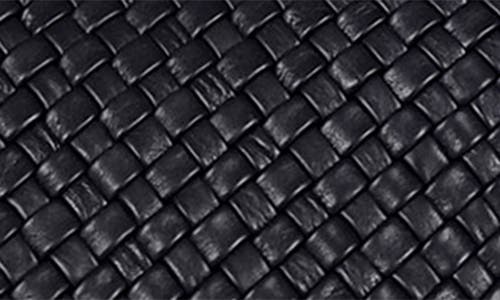 Lodis Hadley Woven Shoulder Bag In Black