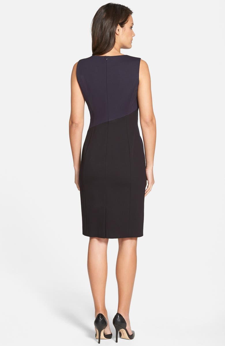 Classiques Entier<sup>®</sup> SUNMOSA PONTE COLORBLOCK DRESS, Alternate, color, 