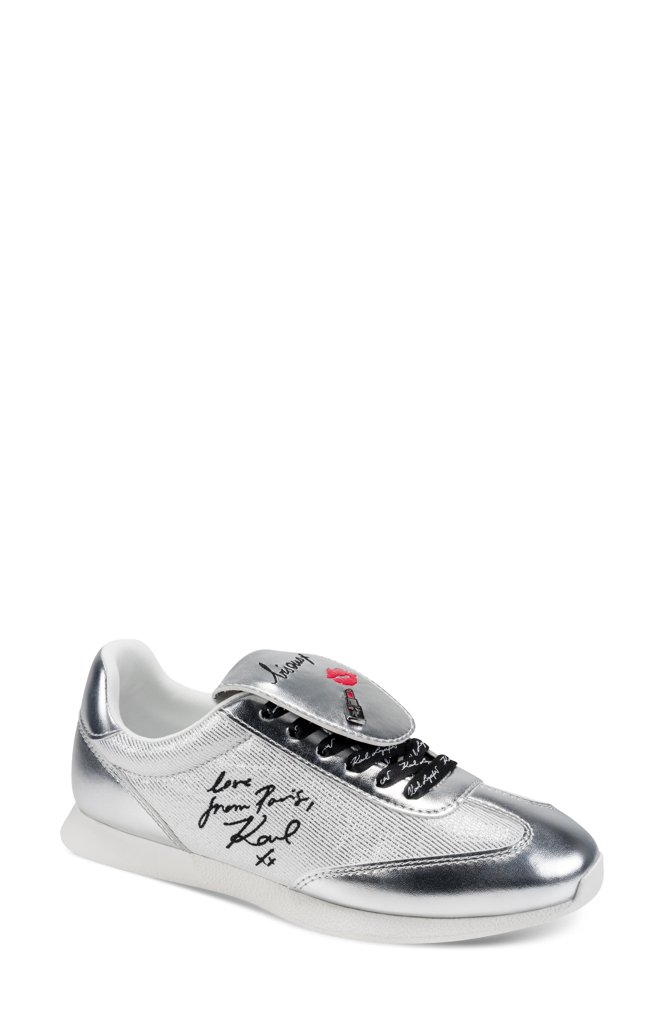 Midwood Sneaker, Main, color, SILVER