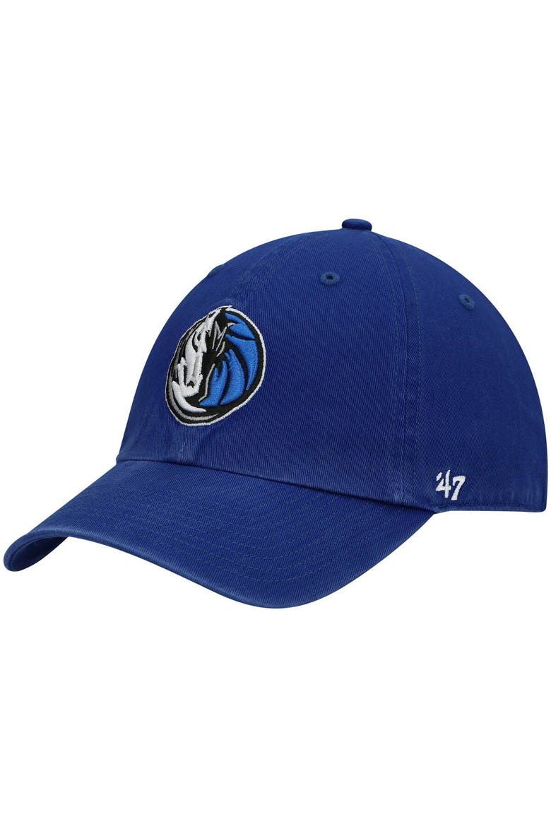Men's '47 Royal Dallas Mavericks Team Clean Up Adjustable Hat, Main, color, Royal