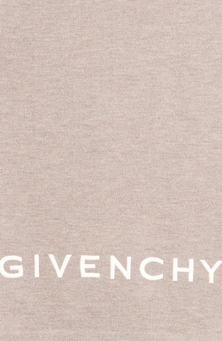 Givenchy Oblong Wool Scarf, Alternate, color, 