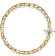 David Yurman DY Madison® Toggle Chain Necklace in 18K Yellow Gold with Diamonds, 11mm