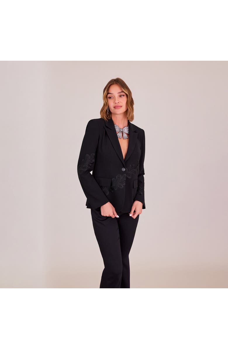 Anne Fontaine Castella Jackets, Alternate, color, Black