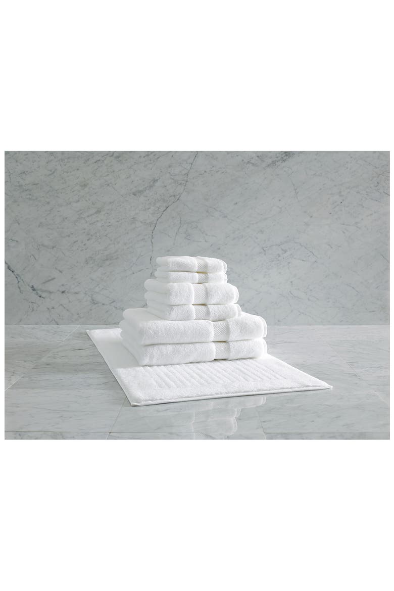 Regent 6-Piece Towel Set, Alternate, color, WHITE