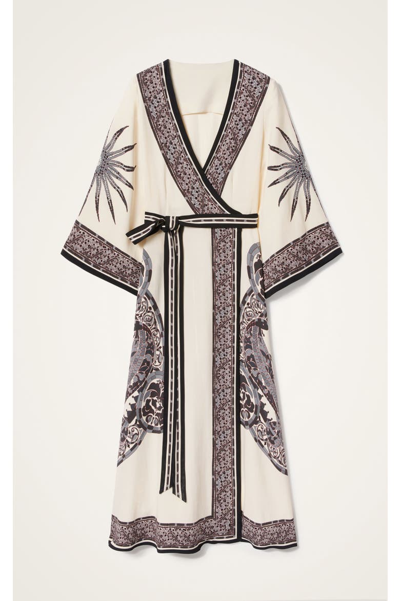 The Wrap Dress, Alternate, color, Cobra Placée Grey