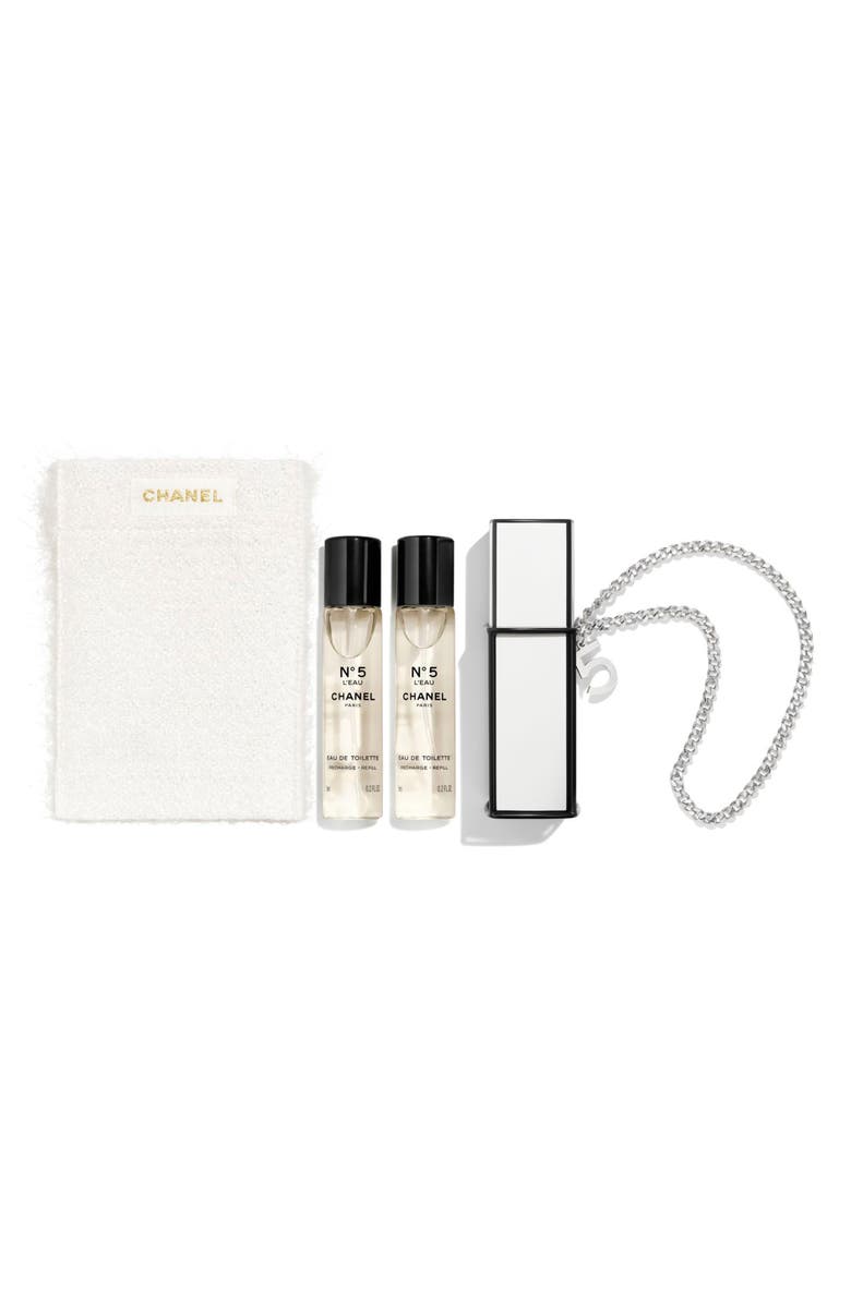 CHANEL N°5 L'EAU Eau de Toilette Refillable Purse Spray, Main, color, 