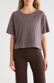 Z by Zella Vintage Wash Boxy Tee