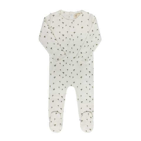 Floral Pointelle Collection - Footie (Baby)