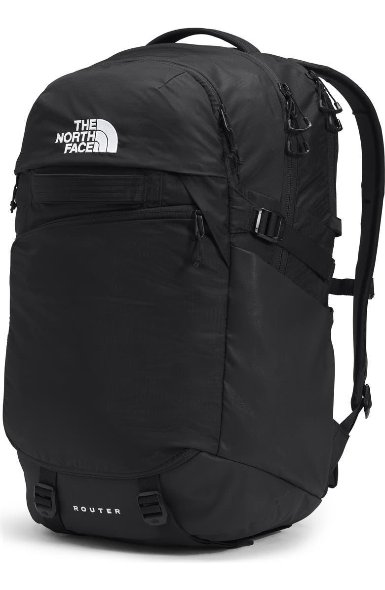 The North Face Router Water Repellent Nylon Ripstop Backpack, Alternate, color,