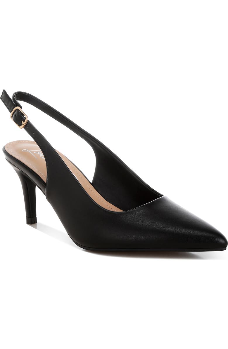 LONDON RAG Jaoba Pointed Toe Slingback Pump, Main, color,