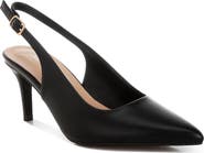 LONDON RAG Jaoba Pointed Toe Slingback Pump