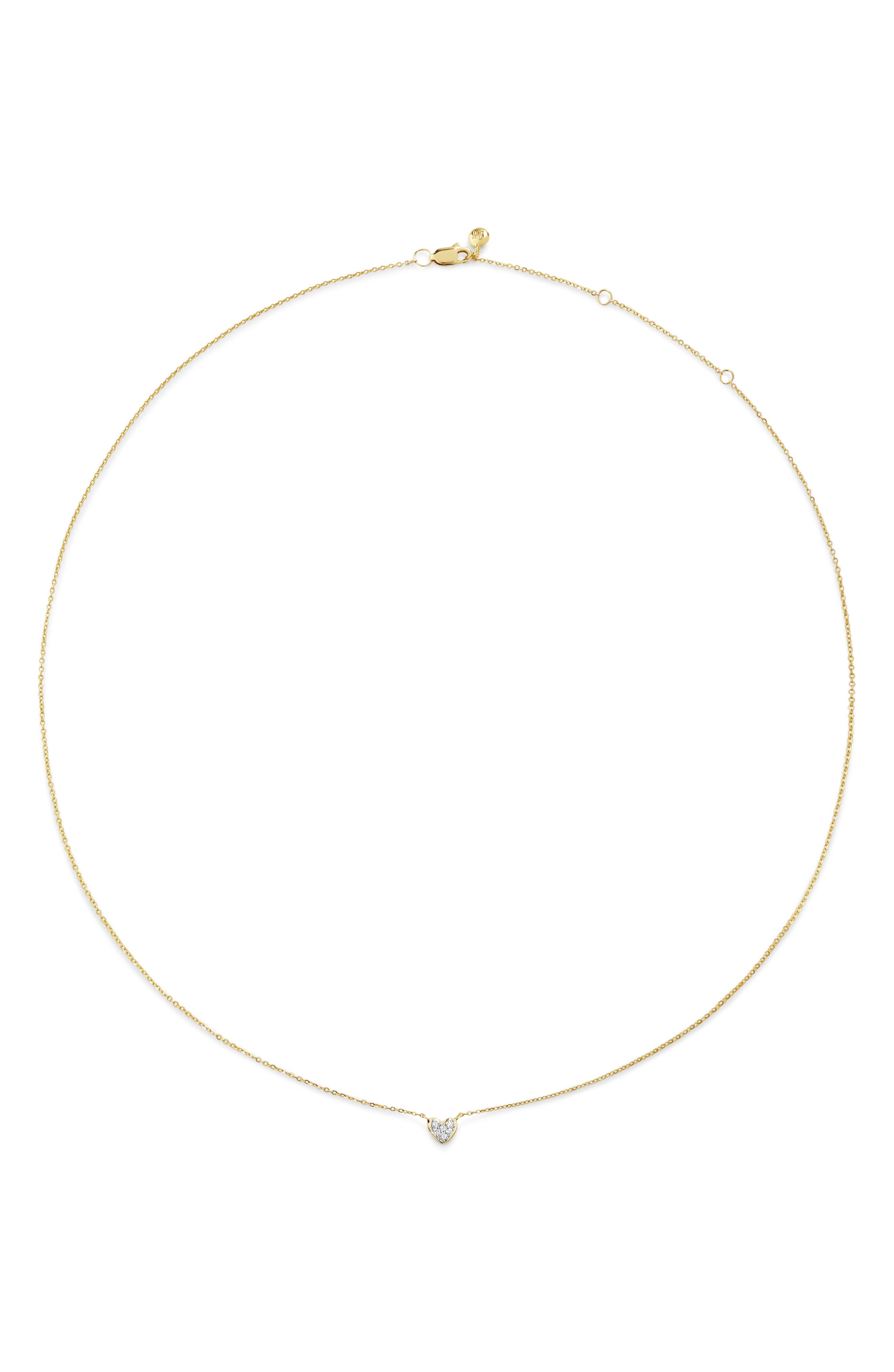 selected 14KT SOLID GOLD / LAB DIAMOND