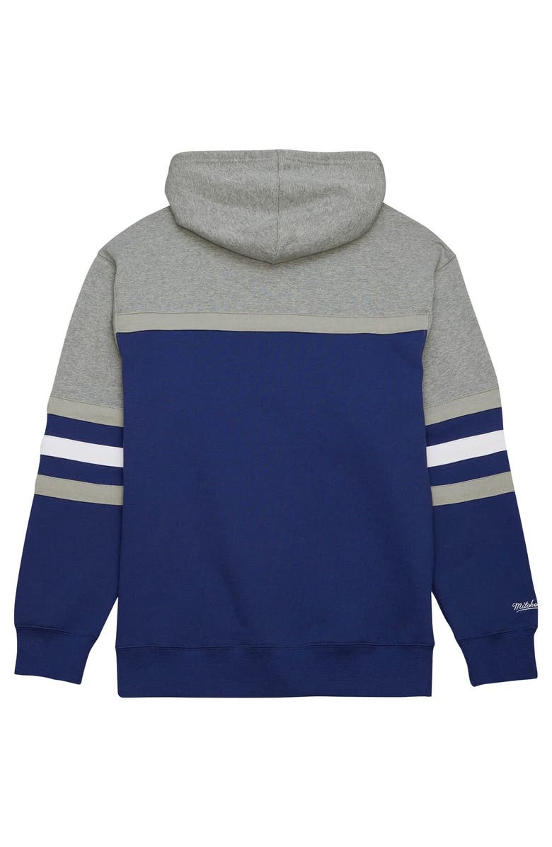 Mitchell & Ness Men's Mitchell & Ness Blue/Gray Tampa Bay Lightning Head Coach Pullover Hoodie, Alternate, color,