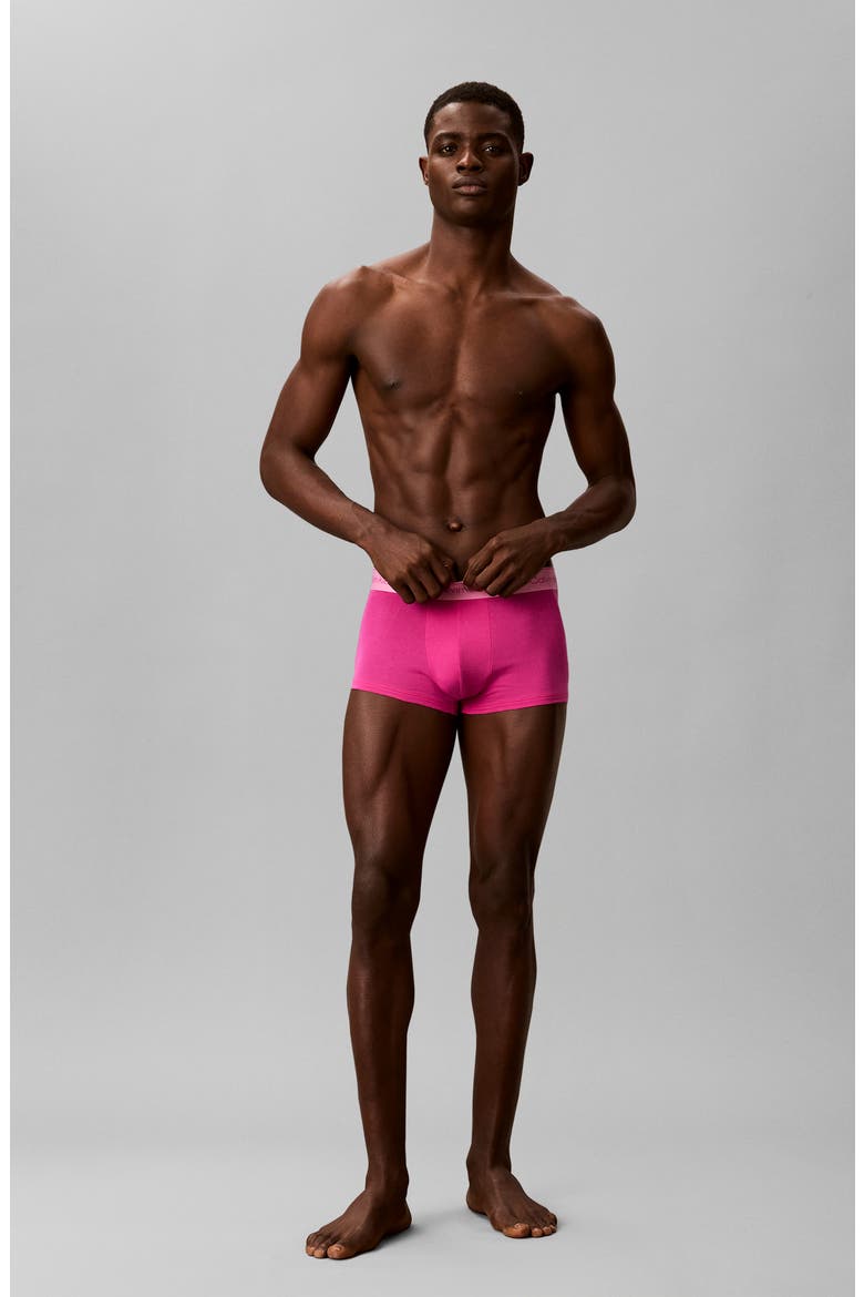 Assorted 5-Pack Pride Low Rise Cotton Trunks, Alternate, color, GRN/ORNG/GOLDEN/BLUE/ORCHID