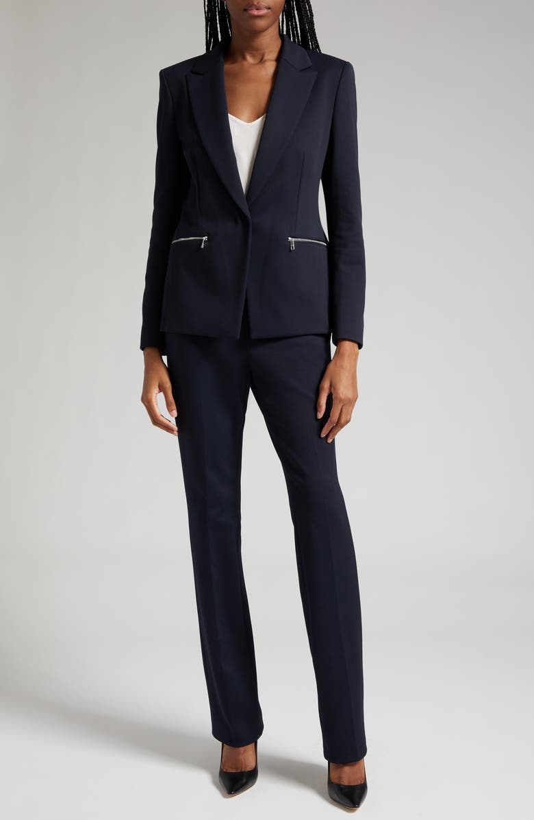 BOSS Jeneta Twill Blazer, Alternate, color,