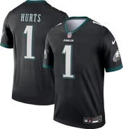 Nike Men's Nike Jalen Hurts Black Philadelphia Eagles Alternate Legend Player Performance Top