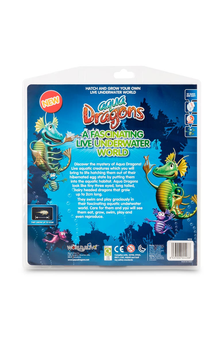 Aqua Dragons A Fascinating Live Underwater World Book Sticker Kit, Alternate, color, Multicolored