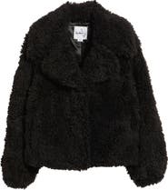 Sam Edelman Short Faux Fur Jacket
