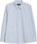 Nili Lotan Raphael Stripe Cotton Button-Up Shirt