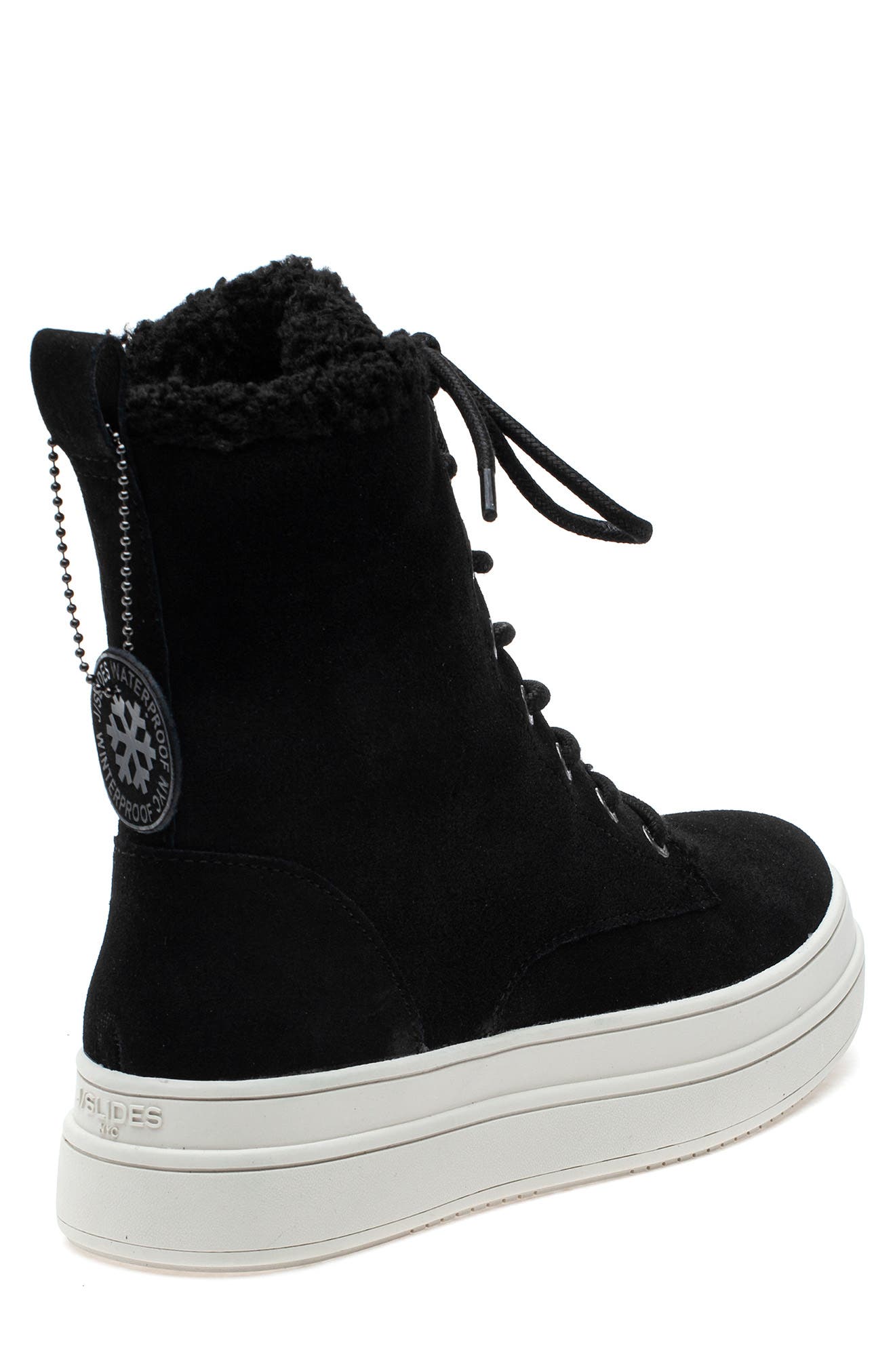 JSlides Torrie Water Resistant Platform Boot, Alternate, color, 