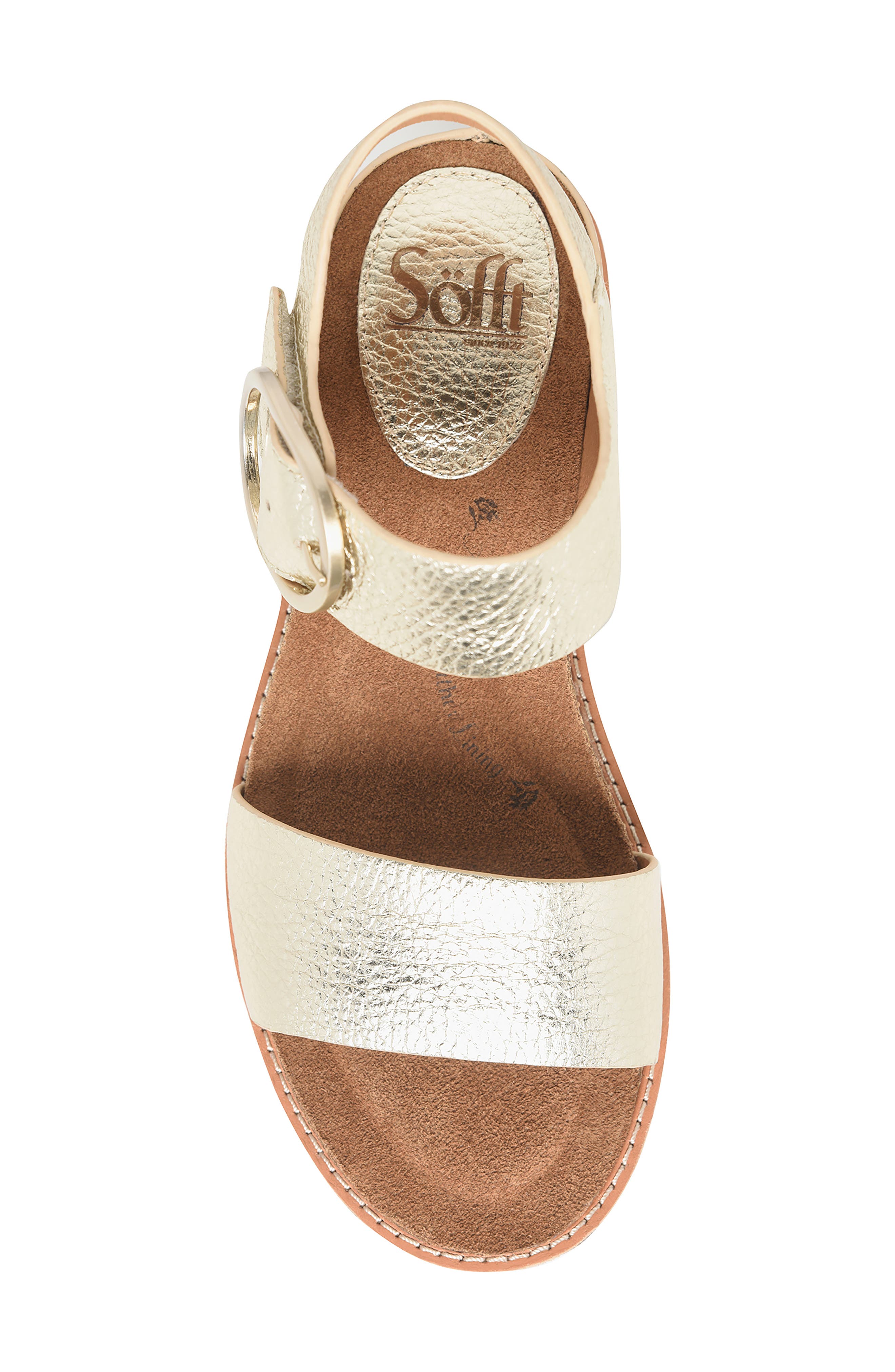 Söfft Bali Sandal, Alternate, color, Platino