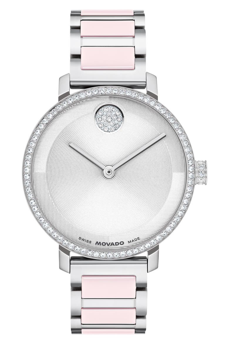 Bold Evolution 2.0 Bracelet Watch, 34mm, Main, color, SILVER