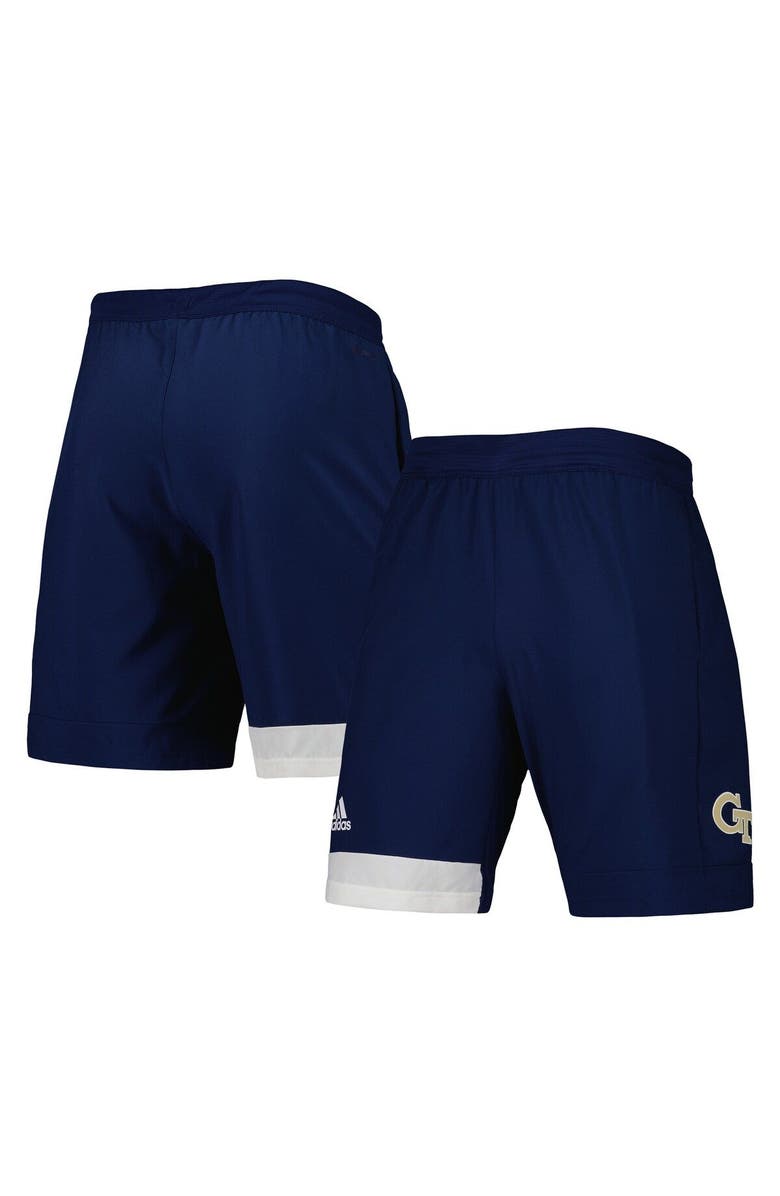 adidas Men's adidas Navy Georgia Tech Yellow Jackets Training Shorts, Main, color, Navy