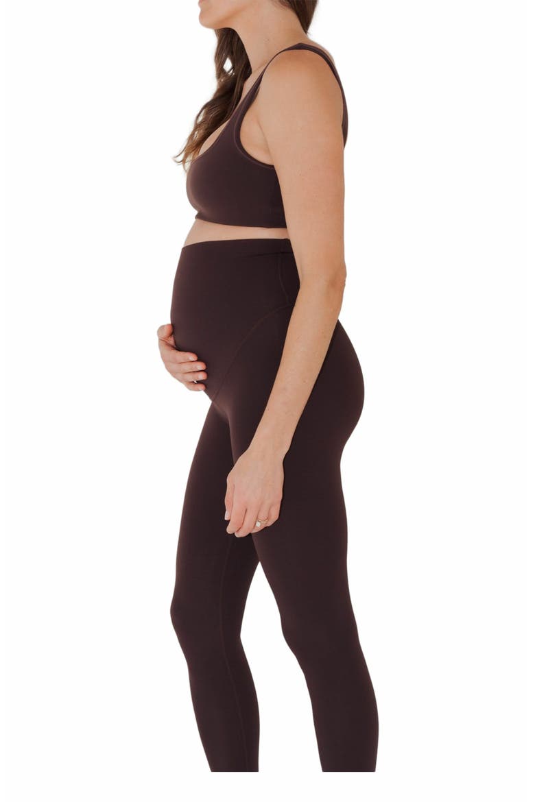 Cloud II Maternity Pant, Alternate, color, Espresso