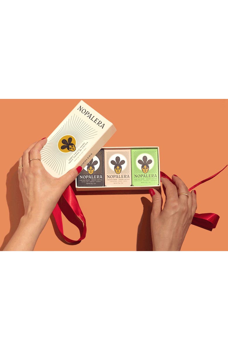 Nopalera Mini Soap Trio Gift Set, Alternate, color, 