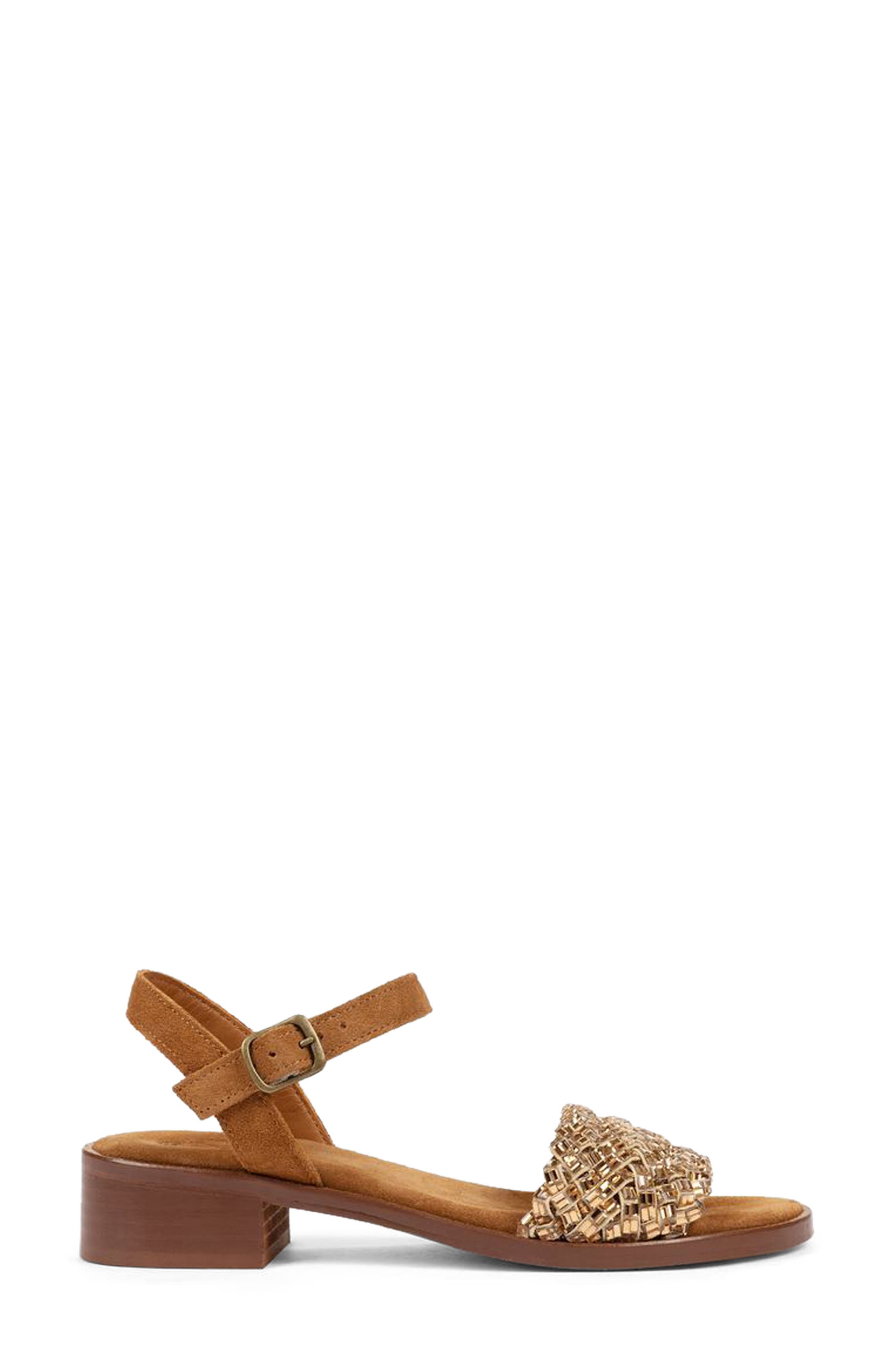 Milos Diamante Sandal, Main, color, 221 TAN
