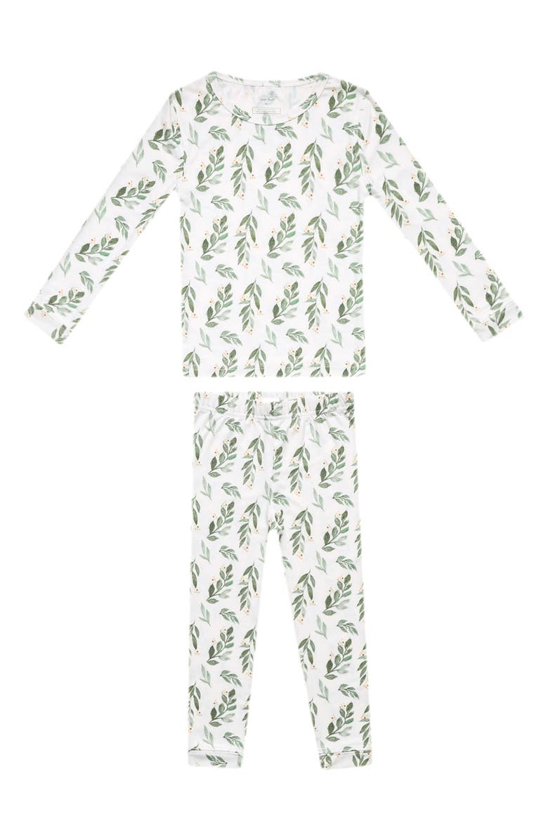 Copper Pearl Kids' Fern Fitted Two-Piece Pajamas, Main, color, 