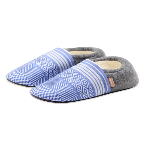 Women's Laidback Slipper Artisan Woven Indoor Closed Heel House Shoes