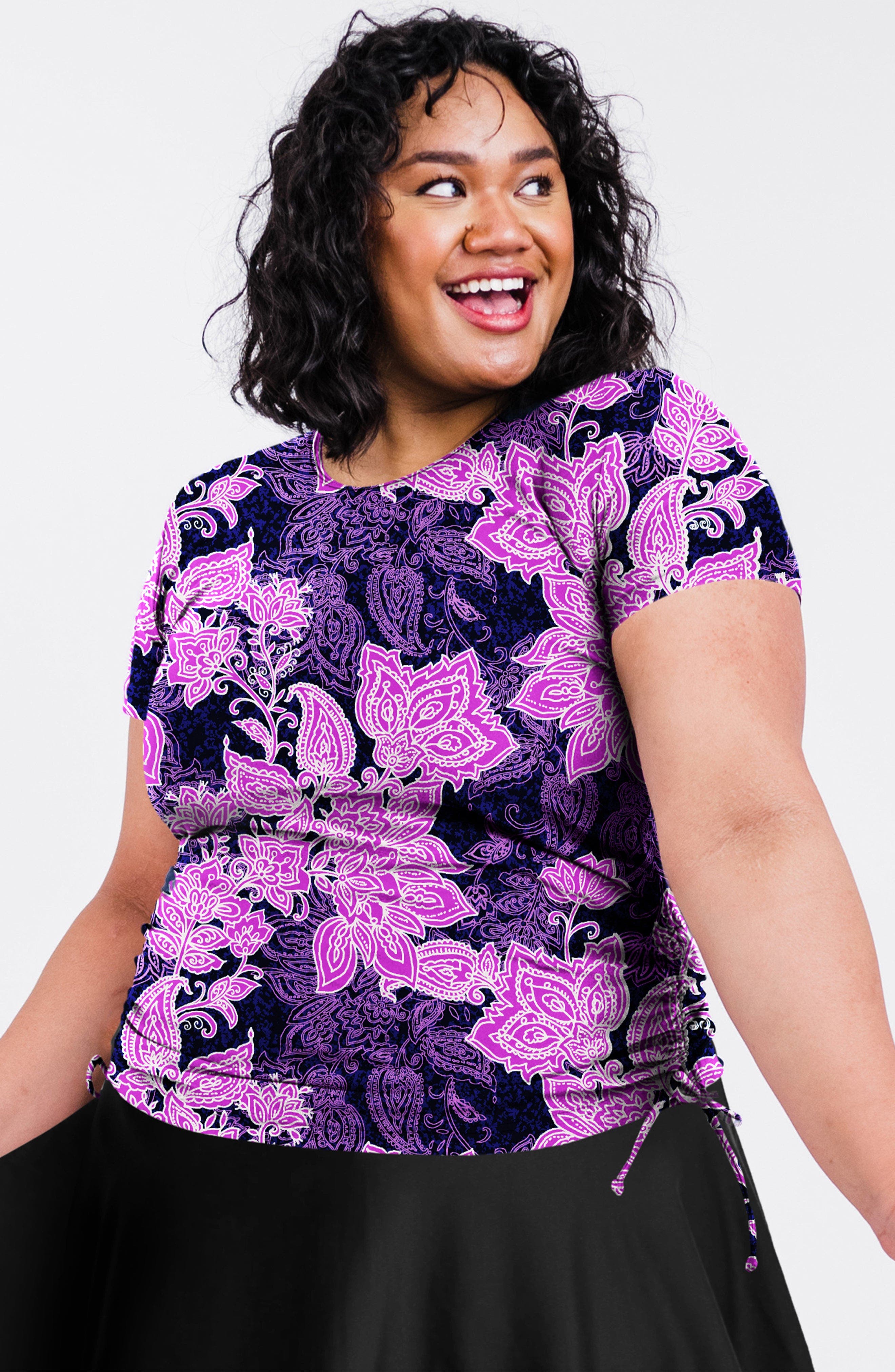 Purple Paisley