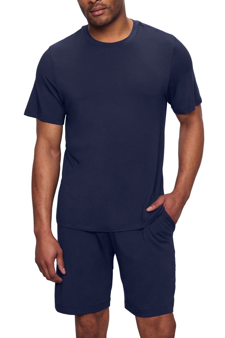 Henry Stretch Tencel® Modal Short Pajamas, Main, color, NAVY