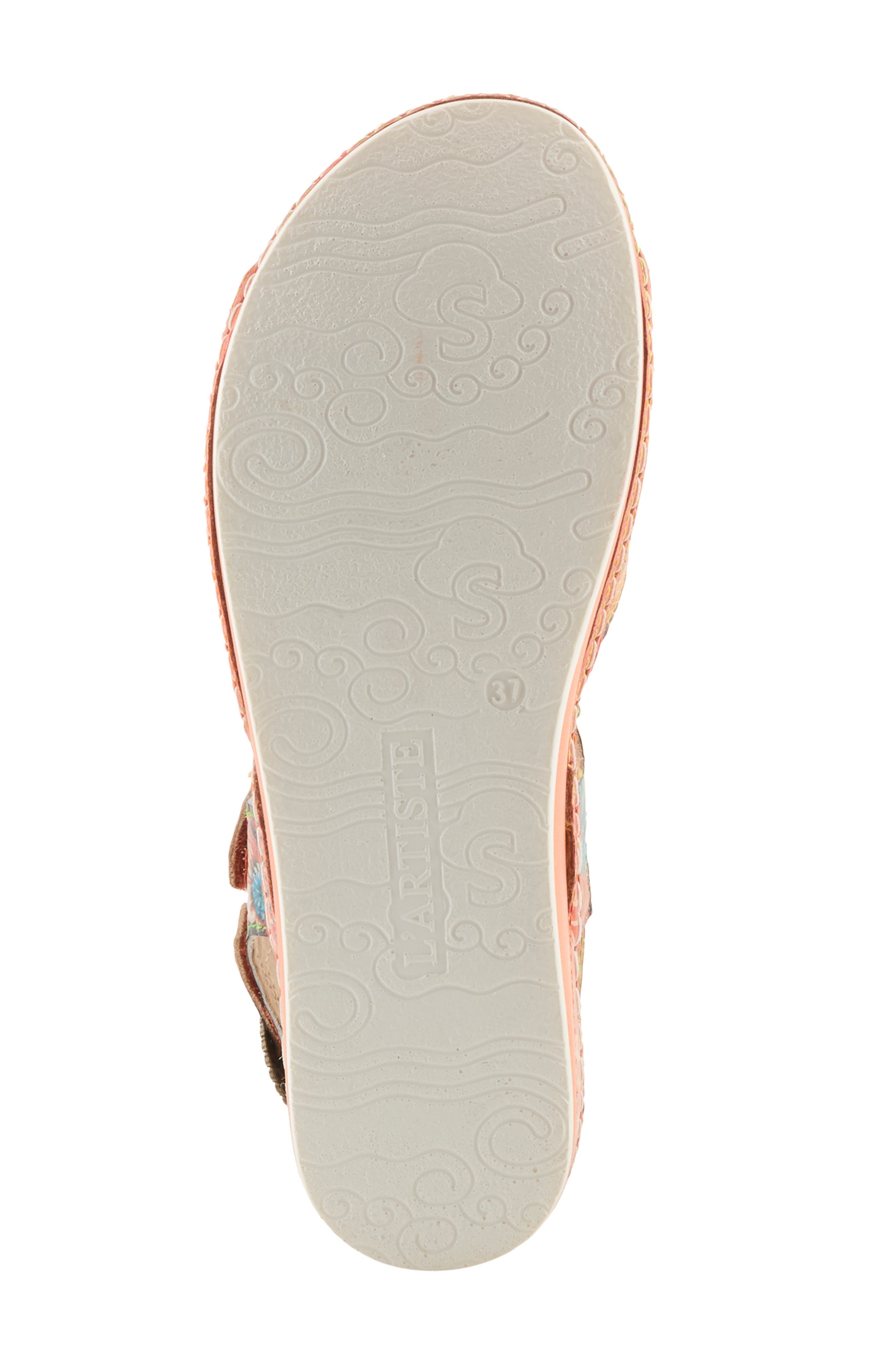 Offtrak Sandal, Alternate, color, ORANGE MULTI