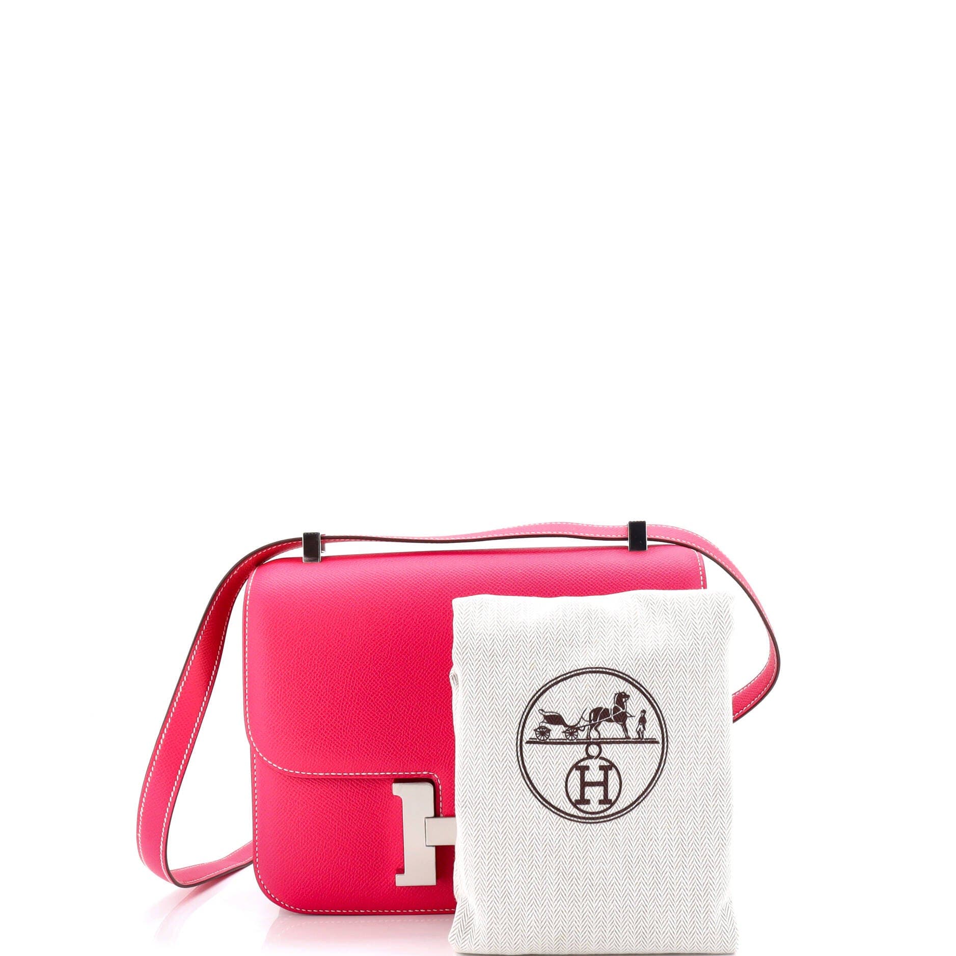 Pre-Owned Hermes Constance Bag Epsom 24, Alternate, color, Rose Tyrien