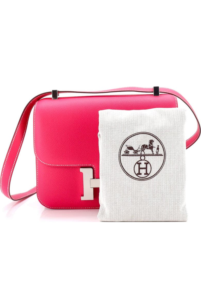 Pre-Owned Hermes Constance Bag Epsom 24, Alternate, color, Rose Tyrien