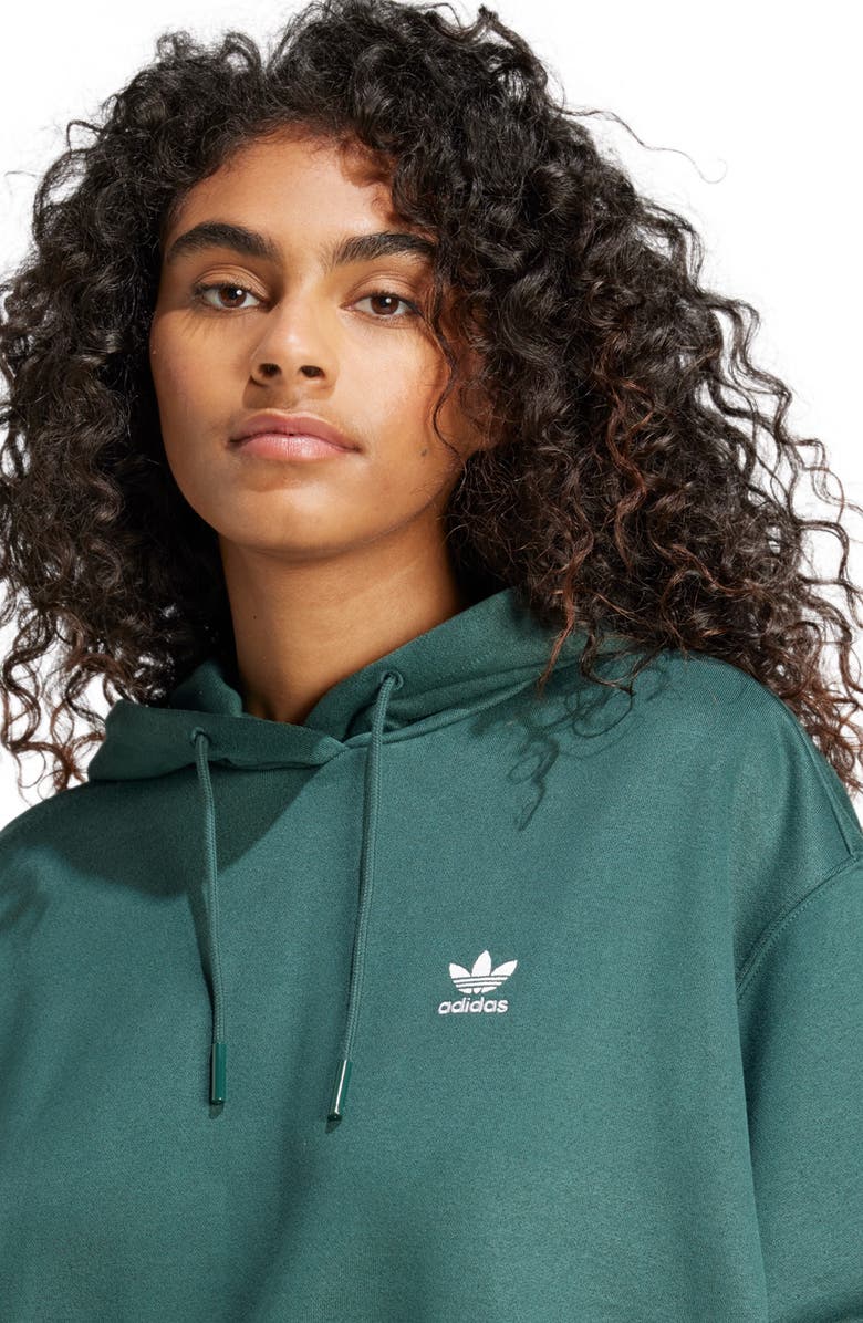 adidas Adicolor Trefoil Oversize Hoodie, Alternate, color,